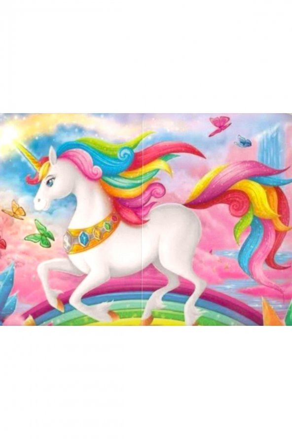 Karne Kılıfı Sevimli Unicorn 5 Adet ürün görseli 1