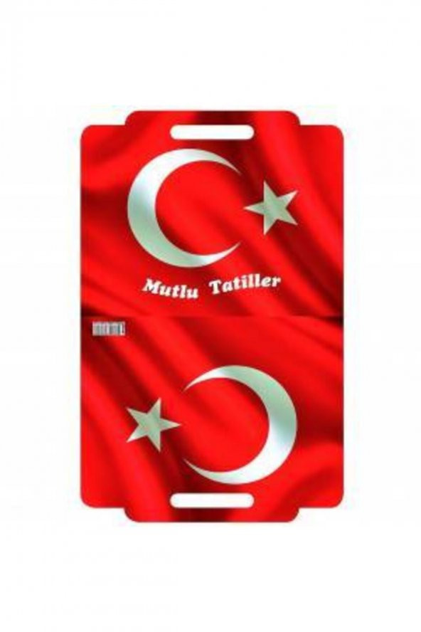 Karne Kılıfı Çanta Şeklinde Türk Bayraklı 10 Adet ürün görseli 1