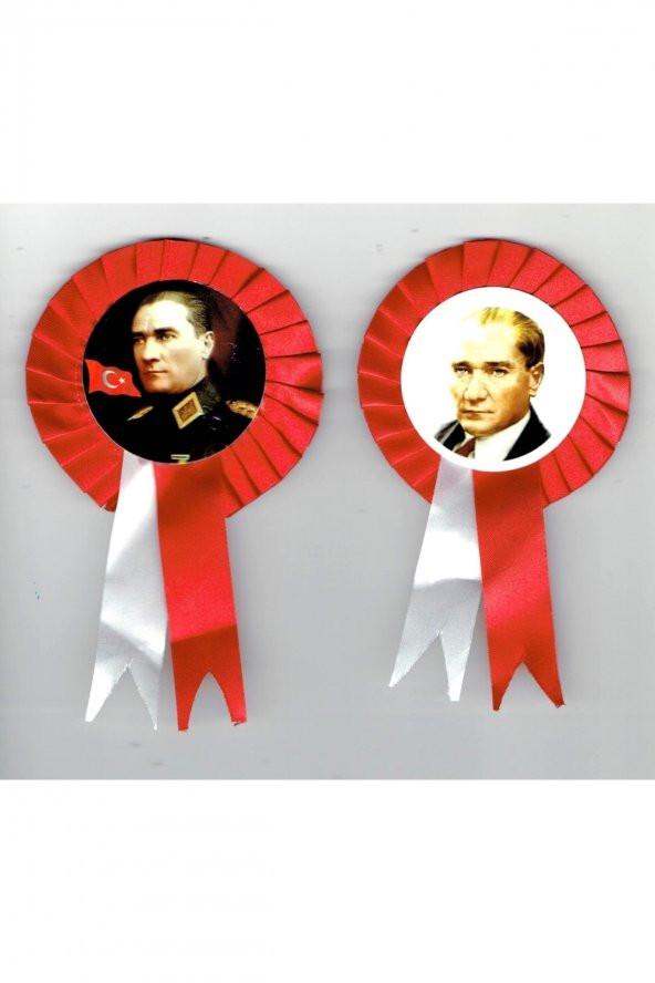 23 Nisan Mustafa Kemal Atatürk Etkinlik Rozeti 2 Adet ürün görseli 1