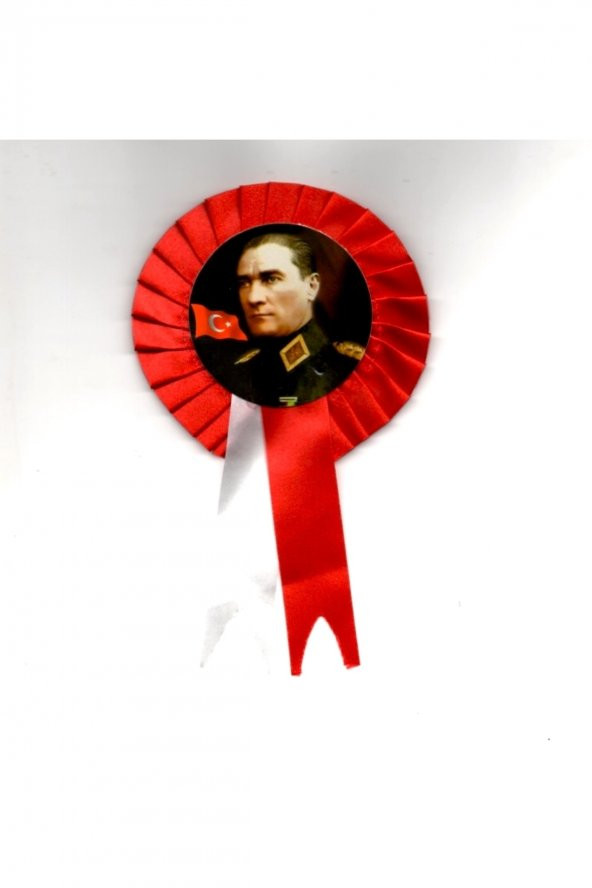 Atatürk Rozeti Kurdelalı 5 Adet ürün görseli 1