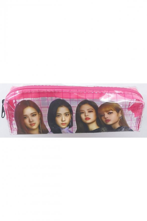Blackpink Temalı Şeffaf Kalemlik - Resim 3