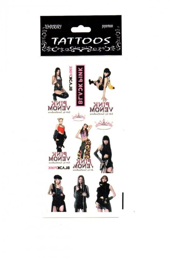 Blackpink Temalı Tattoo - Resim 3