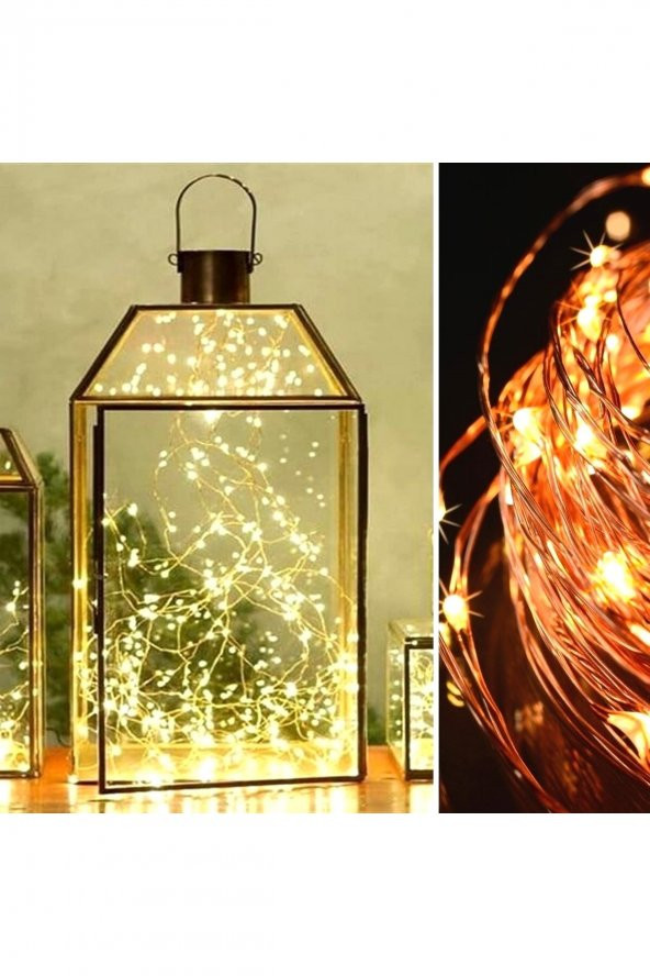 Şeffaf Kablolu Peri Led 3 Metre - Resim 2