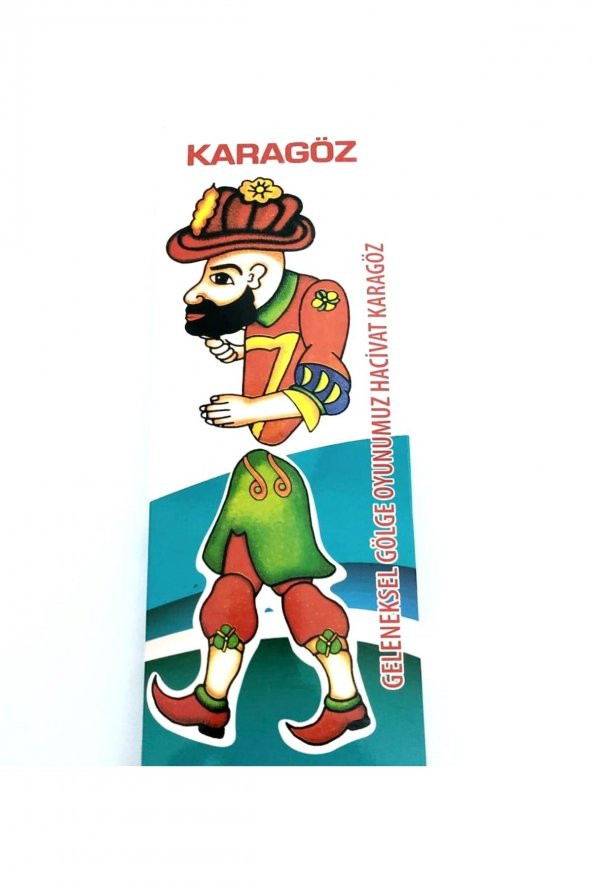 Karagöz Hacivat Geleneksel Gölge Oyunu Kutulu Mini Set ürün görseli 1