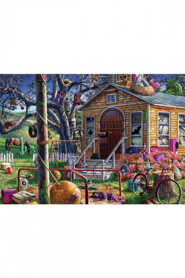20505 Ks Lonely House 1000 Parça Puzzle - Resim 2