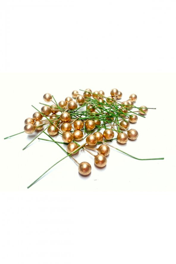 Pike Cici Top Altın Sarısı Renk 1.5 Cm 20 Adet ürün görseli 1