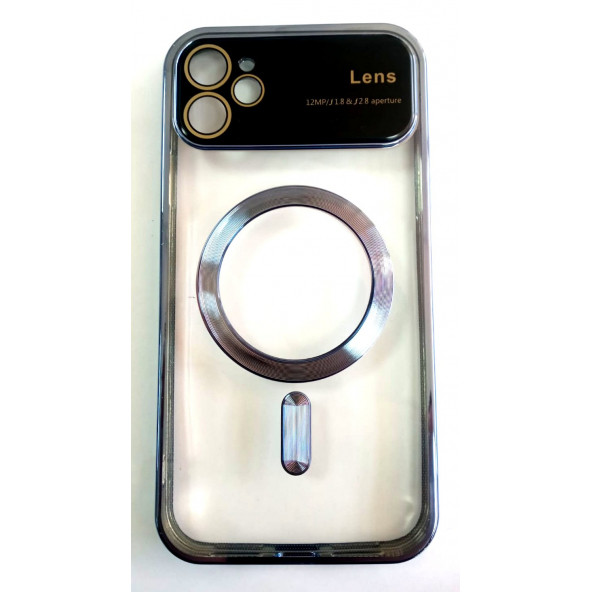 Apple İphone 11 Uyumlu Magsafe Lens Koruma Lazer Kılıf ürün görseli 1