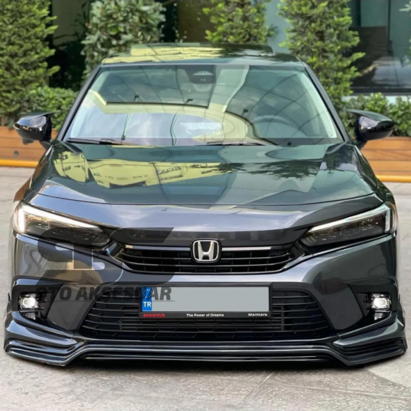 Honda Civic Fe Kasa Batman Yarasa Ayna Kapağı Piano Black / 2019 Sonrası ürün görseli 1