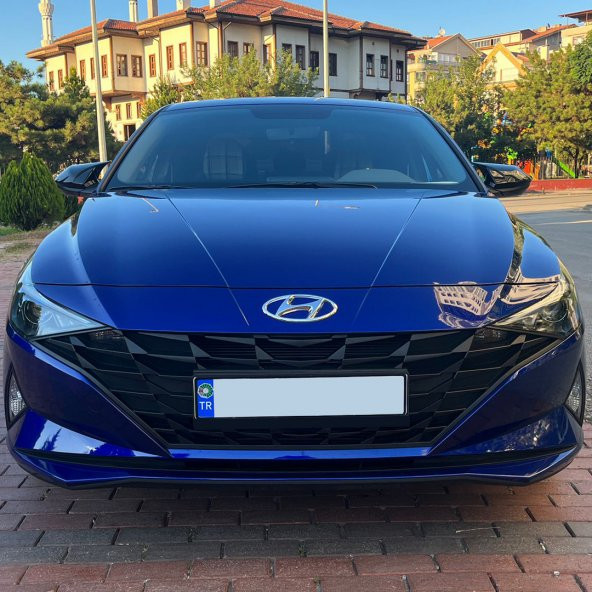 Hyundai Elantra Sinyalli Batman Yarasa Ayna Kapağı Piano Black 2021 Sonrası ürün görseli 1