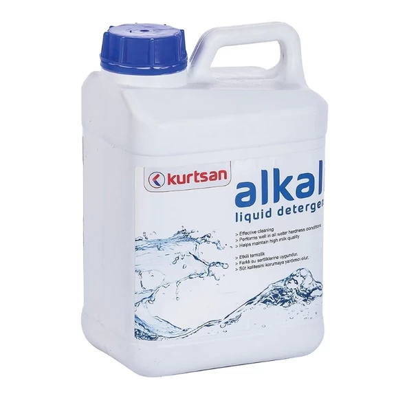Kurtsan Süt Sağım Makinesi Alkali Deterjanı Konstantre 5 L ürün görseli 1