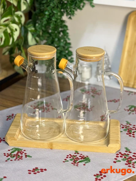Bambu Sunum Tepsisi, Servis Tabağı - Resim 3