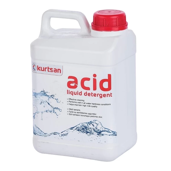 Kurtsan Süt Sağım Makinesi Asit Deterjan Konsantre 5 L ürün görseli 1