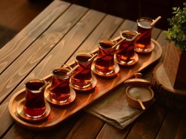 Bambum Latte Dikdörtgen Tepsi Uzun B2880 ürün görseli 1