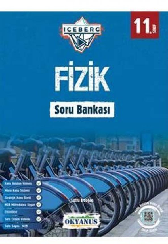 11. Sınıf Iceberg Fizik Soru Bankası Okyanus Yayınları ürün görseli 1