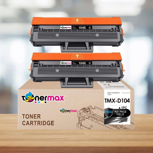 Samsung ML-1675 Muadil Toner 2'li Avantaj Paket / TMX-D104S / TMX-ML1660K ürün görseli 1