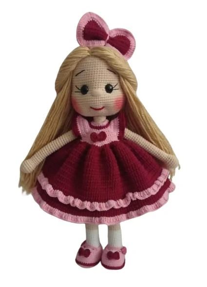 Büşra Bebek Amigurumi Organik Oyuncak ürün görseli 1