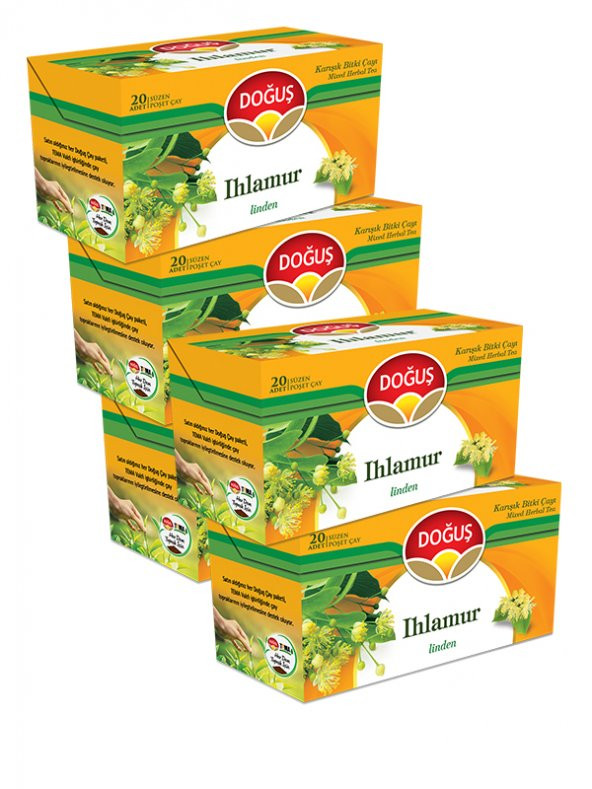 IHLAMUR ÇAYI 20 SÜZEN POŞET (30 gr), 5 ADET ürün görseli 1