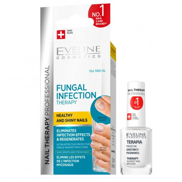 Eveline Nail Therapy Against Mycosis Anti Fungal 12ml | Tırnak Bakımı ürün görseli 1