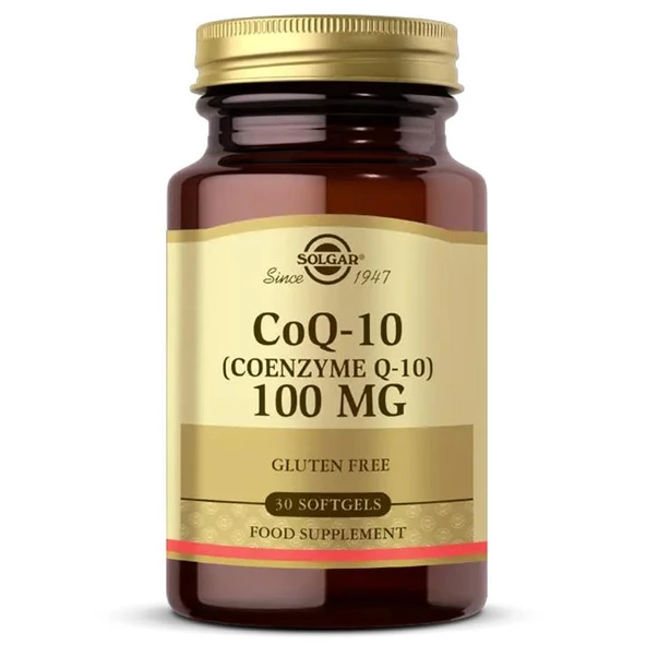Solgar Coenzyme Q-10 100mg 30 Softjel ürün görseli 1