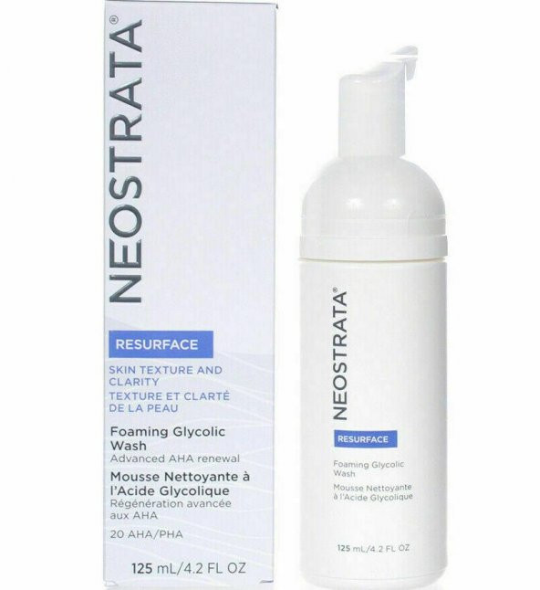 NeoStrata Resurface Foaming Glycolic Wash 125ml | Glikolik Yüz Yıkama Köpüğü ürün görseli 1