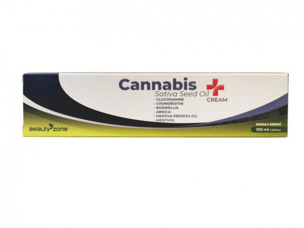 Cannabis Sativa Seed Oil Cream 100ml | Masaj Kremi ürün görseli 1