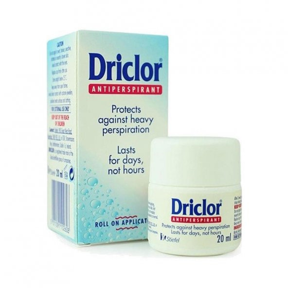 Driclor Antiperspirant Terleme Önleyici Roll-On 20ml ürün görseli 1