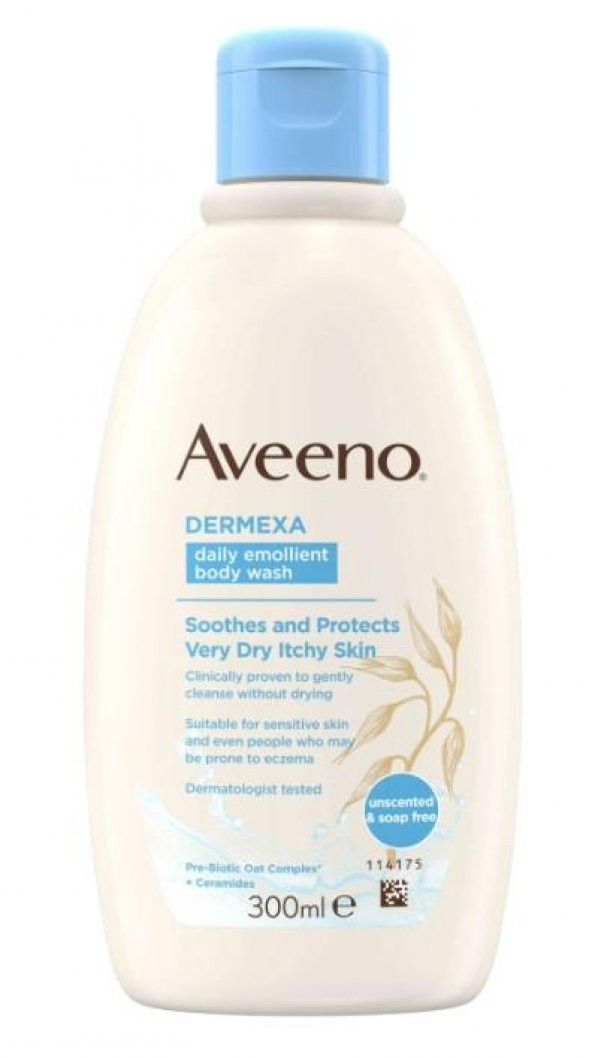 Aveeno Dermexa Emollient Body Wash 300 ml ürün görseli 1