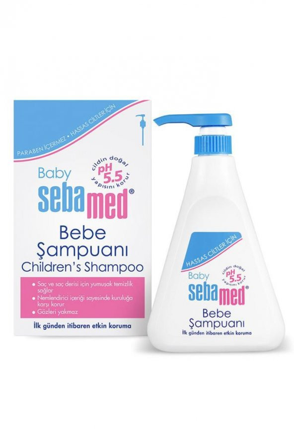 Sebamed Baby Hassas Ciltler İçin Bebek Şampuanı 500Ml ürün görseli 1