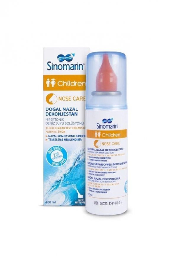 Sinomarin Children Hipertonik Deniz Suyu 100ml | Çocuk ürün görseli 1