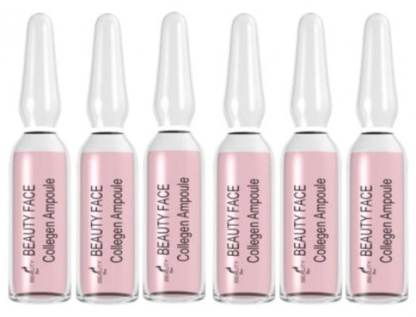 Beauty Face Collagen Ampoule 6x2ml | Kolajen Serum ürün görseli 1