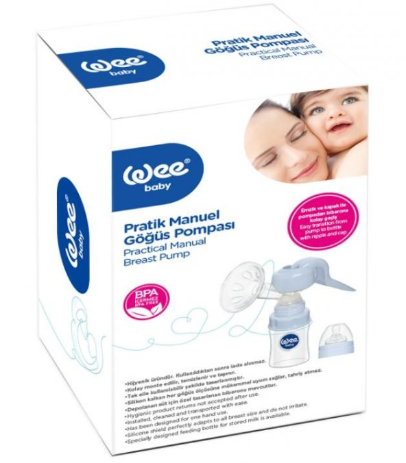 Wee Baby Pratik Manuel Göğüs Pompası (Kod:752) ürün görseli 1