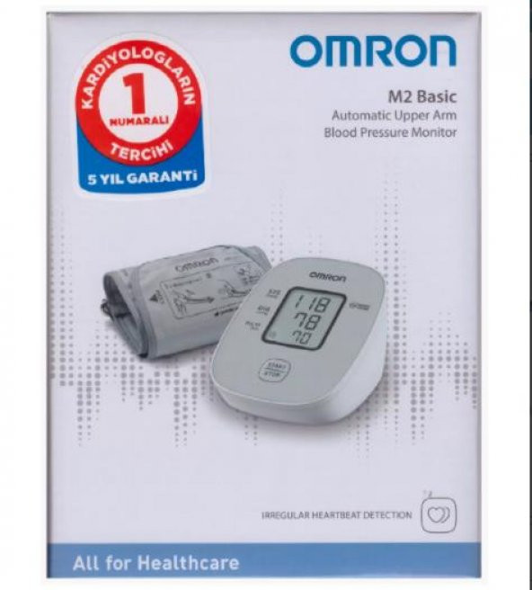 Omron M2 Basic Koldan Ölçer Tam Otomatik Tansiyon Aleti ürün görseli 1