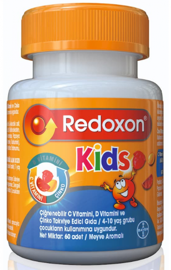 Redoxon Kids Çiğneme Tableti 60 Adet ürün görseli 1