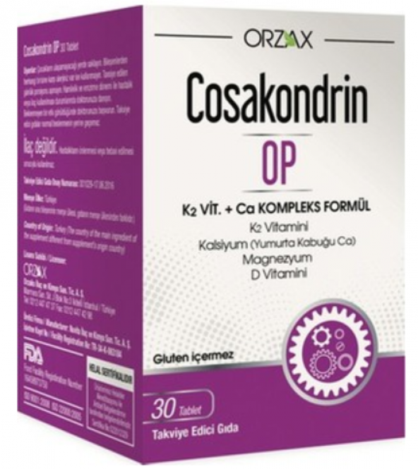 Orzax Cosakondrin OP 30Tablet ürün görseli 1