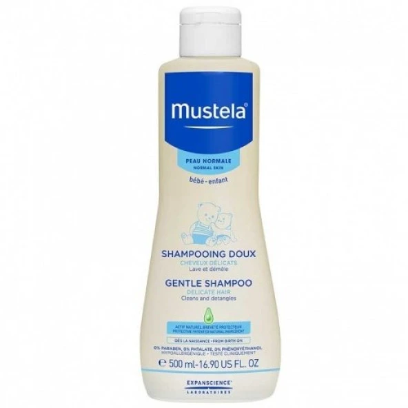 Mustela Gentle Baby Shampoo 500ml | Papatya Özlü Şampuan ürün görseli 1