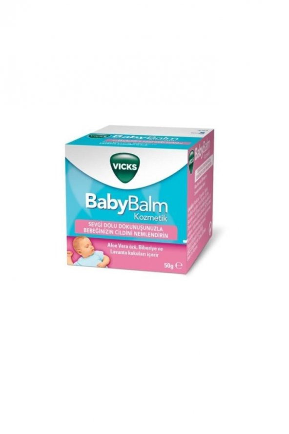 Vicks BabyBalm Bebekler için Nemlendirici 50gr ürün görseli 1