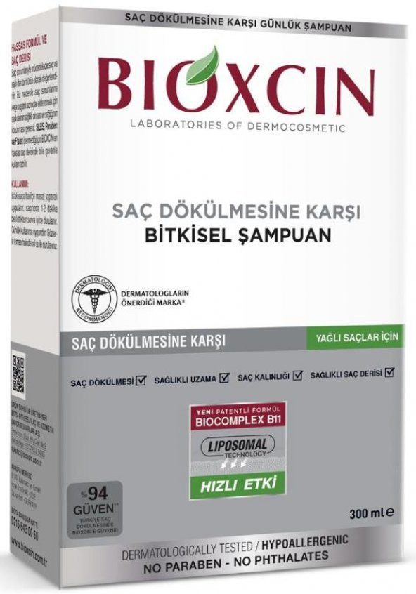Bioxcin Genesis Yağlı Saçlara Özel Şampuan 300ml ürün görseli 1