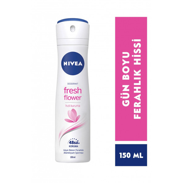 Nıvea Fresh Flower Deodorant ürün görseli 1
