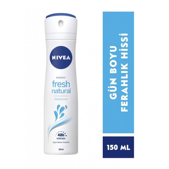 Nıvea Fresh Natural Kadın Deodorant 150ml ürün görseli 1
