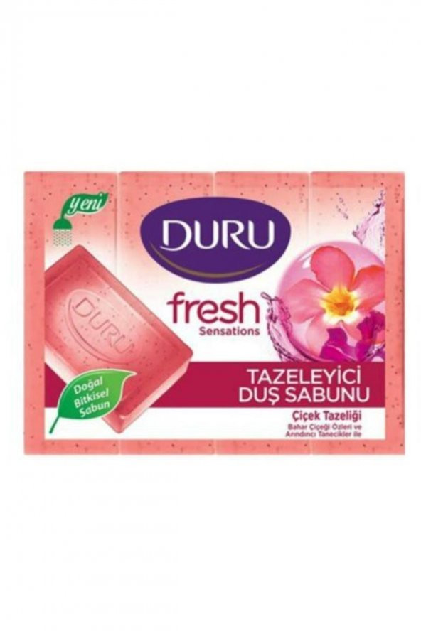 Duru Duş Sabunu Fresh Çiçek Tazeliği 4lü 150 gr ürün görseli 1