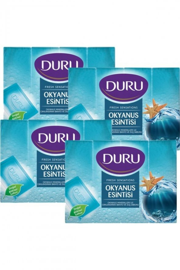 Duru Fresh Sensations Okyanus Esintisi Duş Sabunu 4x600 Gr ürün görseli 1