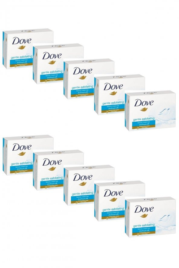 Dove Gentle Exfoliating Sabun 100 Gr X 10 Adet ürün görseli 1
