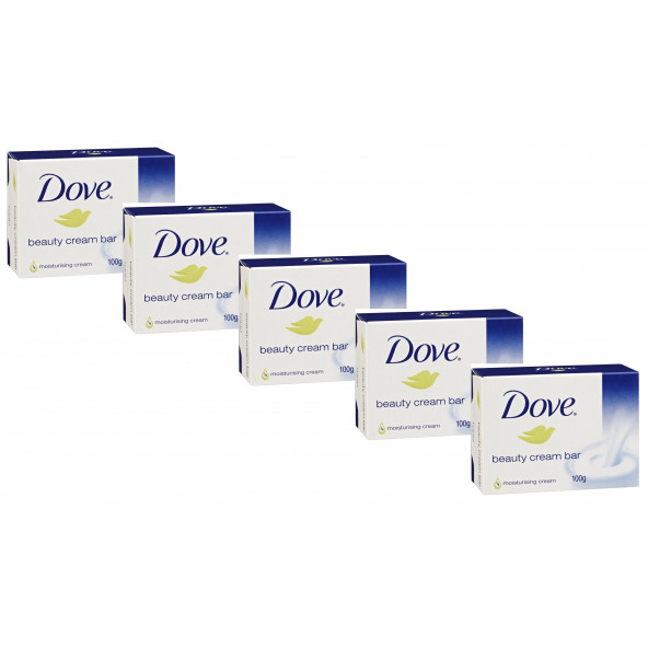 Dove 5 Adet Beauty Cream Bar Sabun 100 gr ürün görseli 1