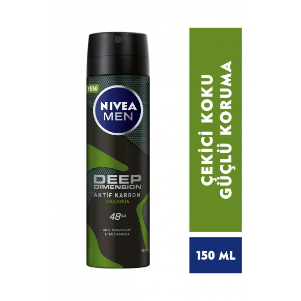 Nivea Deep Dimension Amazonia Sprey - Resim 2