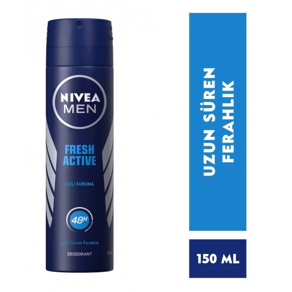 Nıvea Fresh Actıve Deodorant Erkek - Resim 2
