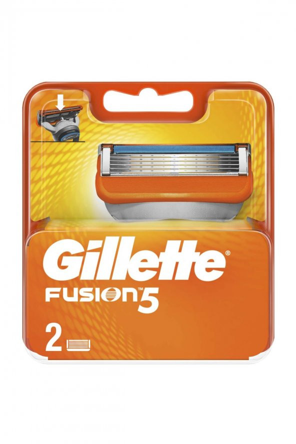 Gillette Fusion 2li Yedek Tıraş Bıçağı ürün görseli 1