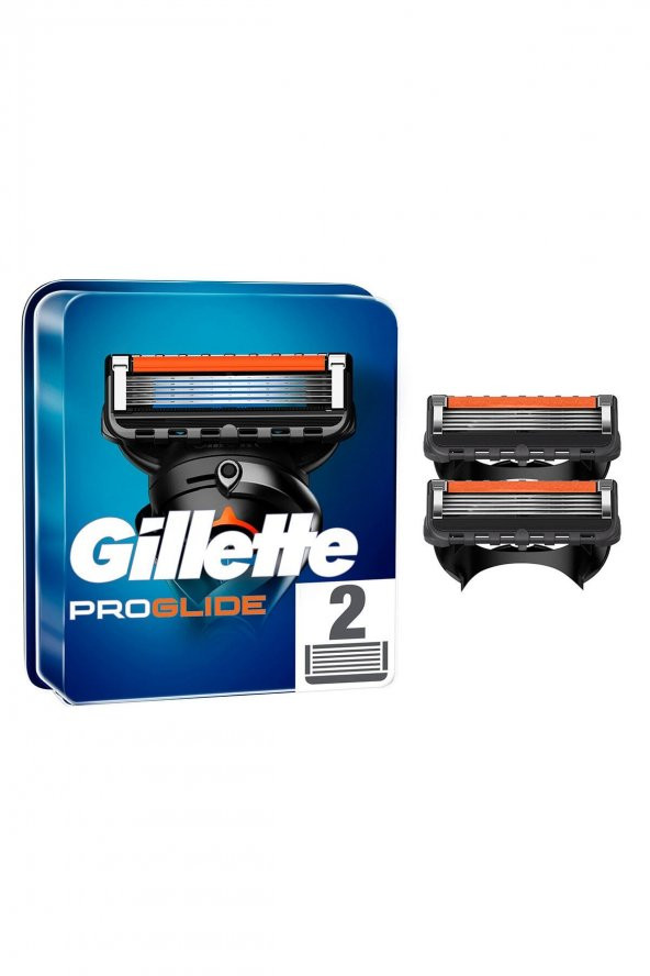 Gillette Fusion Proglide Yedek Tıraş Bıçağı 2li ürün görseli 1