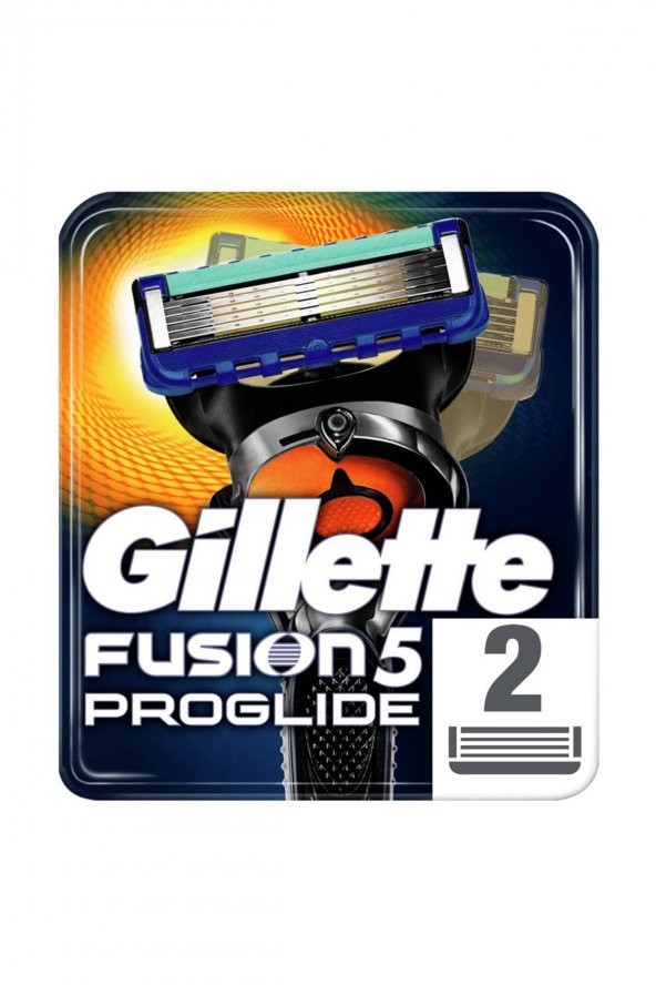 Gillette Fusion Proglide Yedek Tıraş Bıçağı 2Li ürün görseli 1