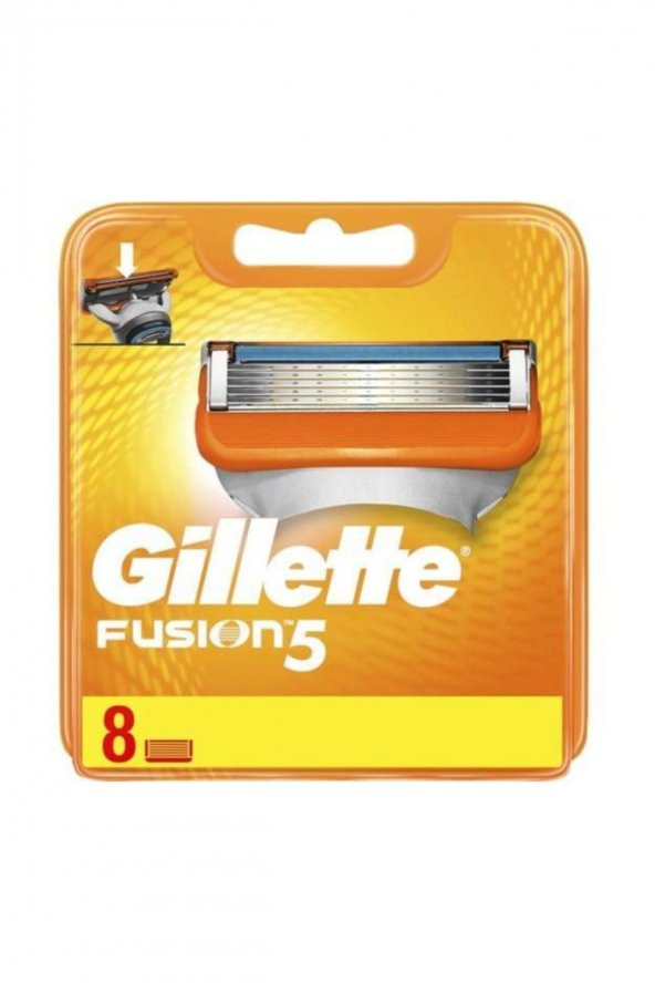 Gillette Fusion Yedek Tıraş Bıçağı 8Li ürün görseli 1