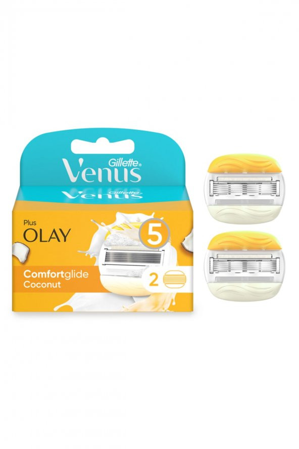 Gillette Kadın Venus Comfortglide Olay Yedek Tıraş Bıçağı 2 Li ürün görseli 1